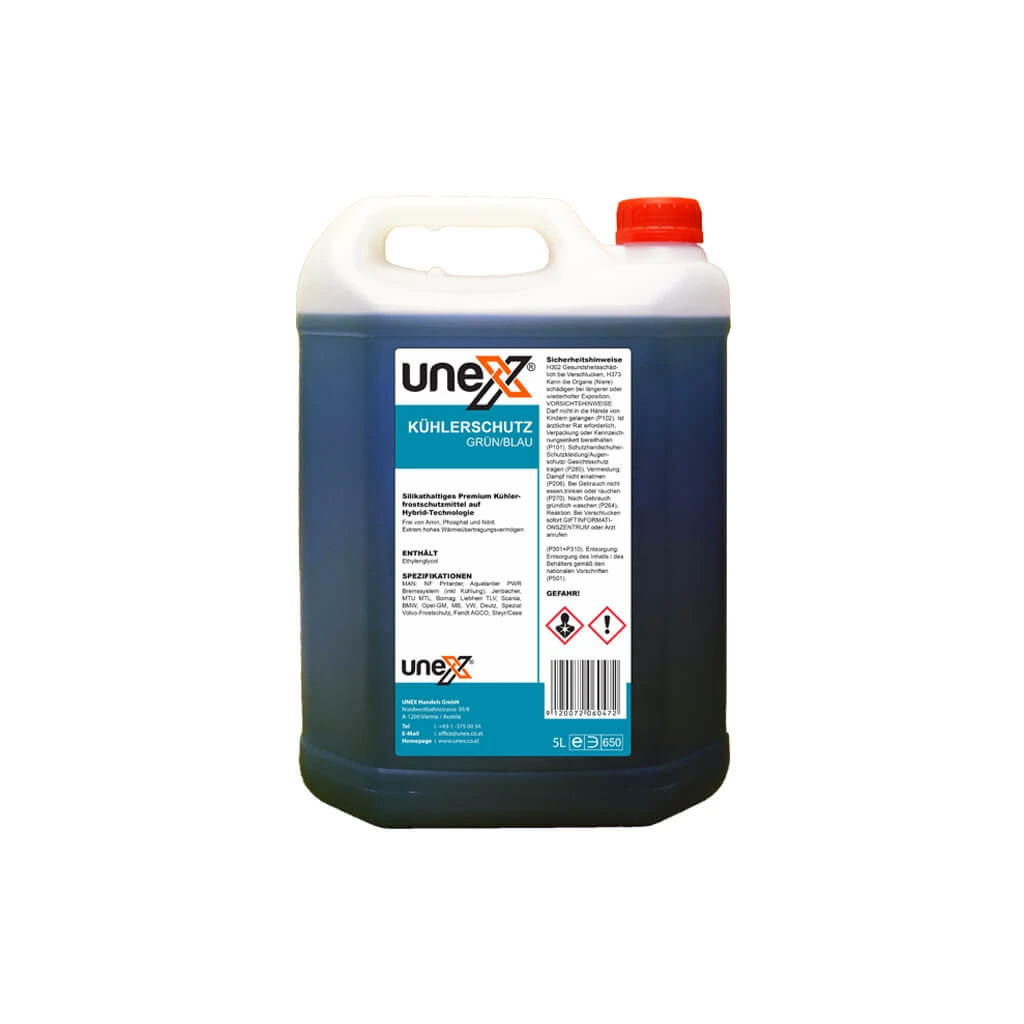 Kühlerschutz Grün/Blau G48 Konzentrat 5 L