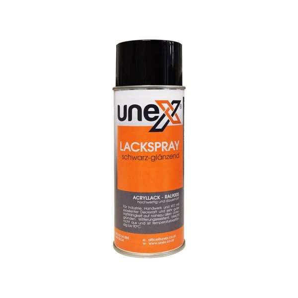 Lackspray Schwarz/Glänzend 400 ml