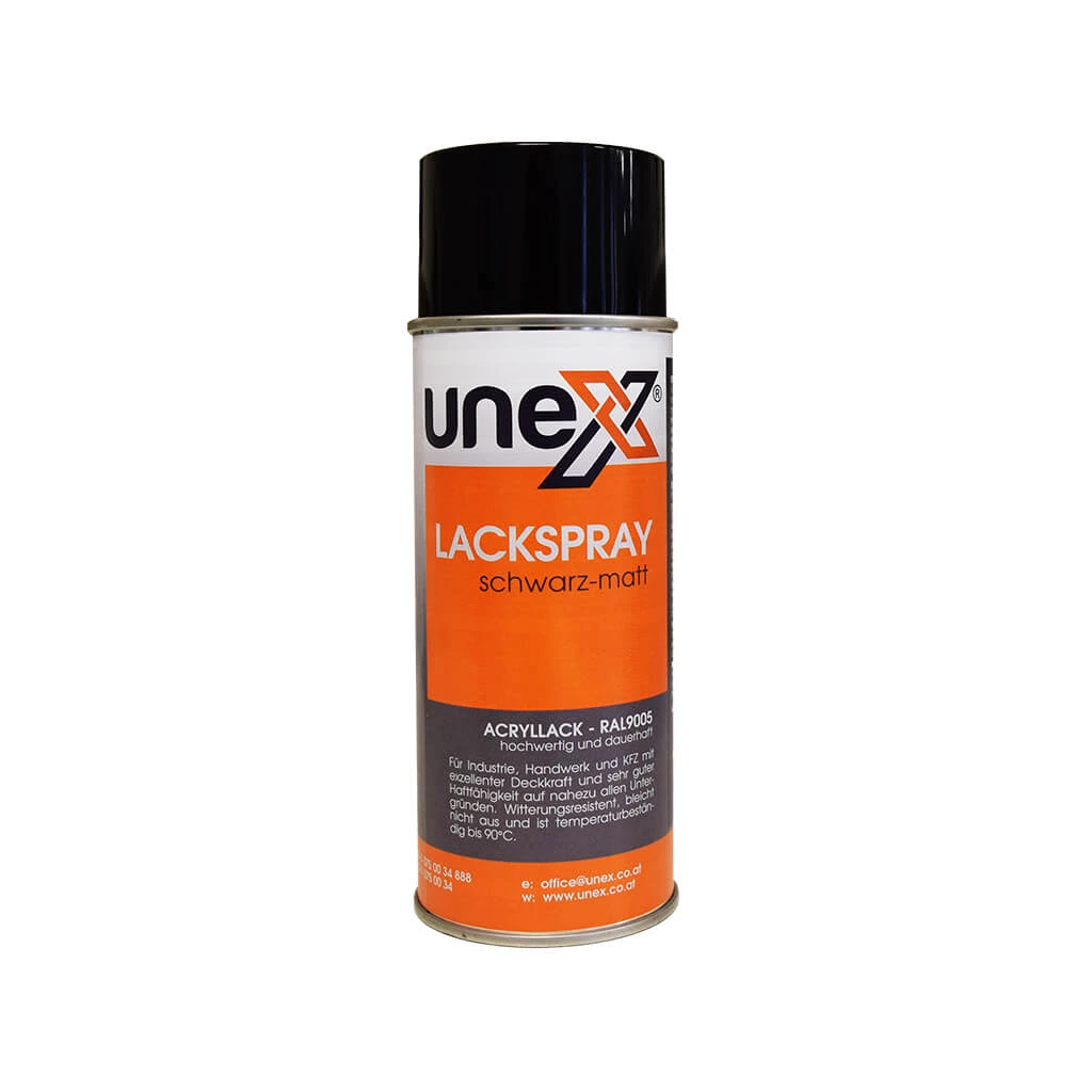 Lackspray Schwarz/Matt 400 ml